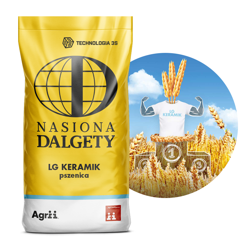 Pszenica ozima LG Keramik, 25 kg, Nasiona Dalgety 1