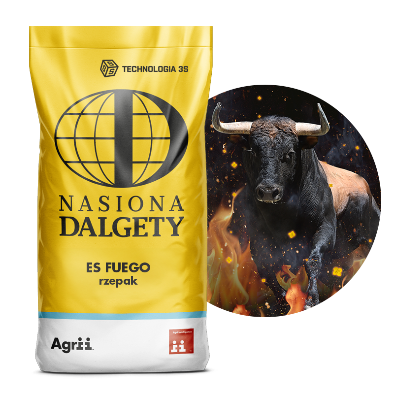 Rzepak ozimy ES FUEGO C/1 Buteo Start + Integral Pro | Nasiona Dalgety 1