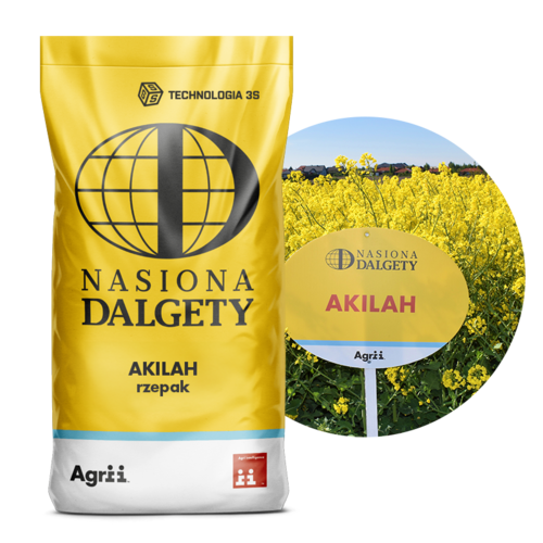 Rzepak ozimy hybryd Akilah C/1 BUTEO Start+Integral Pro | Nasiona Dalgety 1